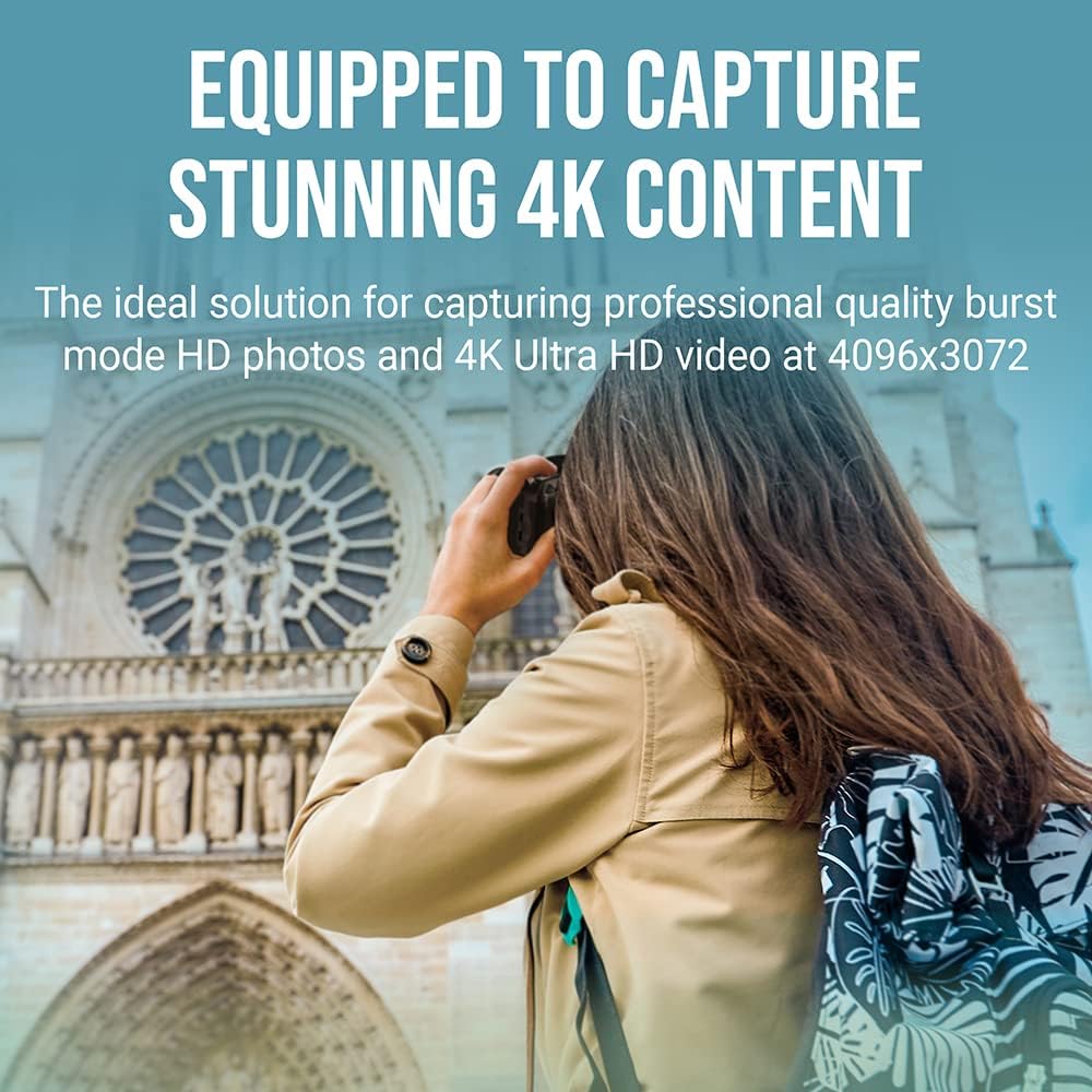 PNY 256GB EliteX-PRO60 UHS-II SDXC Memory Card - R280MB/s W180MB/s, U3, V60, 4K UHD, Full HD, UHS-II for Professional Photographers & Content Creators, DSLR Mirrorless Cameras, Advanced Video Cameras