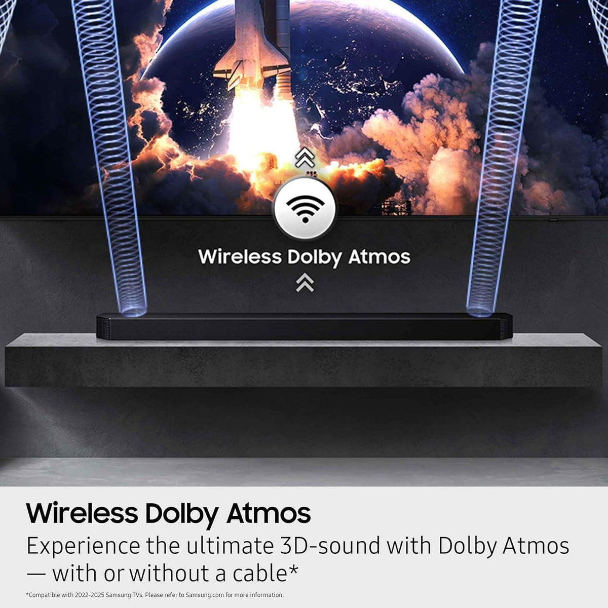 Samsung HW-Q800F 5.1.2ch Q Series Soundbar with Wireless Dolby Atmos, Game Mode Pro & Subwoofer, Q-Symphony, SpaceFit Sound Pro for Home Theater & Gaming