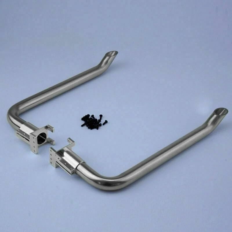 1/14 Rc Model DIY Tmy American King Truck Exhaust Pipe Metal Car Parts