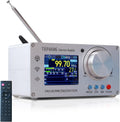 TEF6686 Full Band DSP Radio, High Sensitivity AM/FM Radio for FM,SW,MW,LW, Portable TFT Display SDR Indoor/Outdoor Radio for Ham/DXer