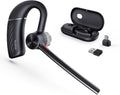 Yealink BH71 Pro Bluetooth Headset with USB-C/A Dongle, Teams Certified, Wireless Earpiece for Cell Phone,PC,Laptop,Noise Cancelling Microphone, Adjustable Ear Hook