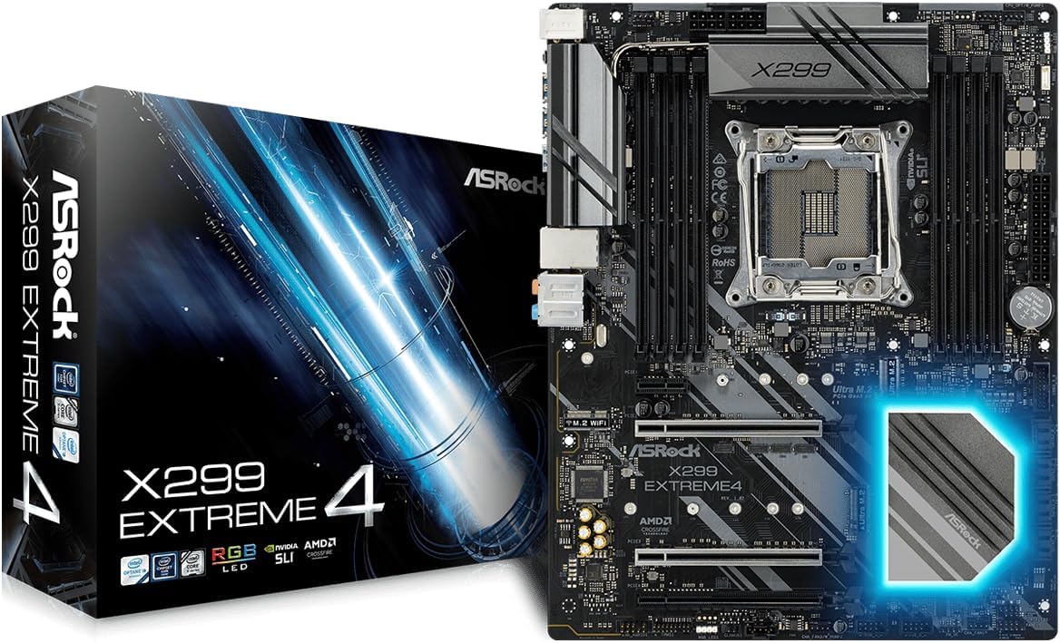 ASROCK Intel X299 Chip Set ATX Motherboard X299 Extreme4