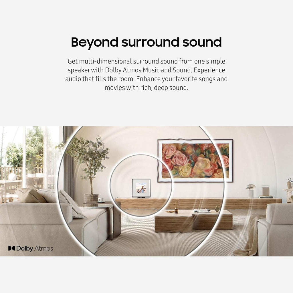 Samsung (Renewed) Samsung LS60D Music Frame Smart Speaker - HW-LS60D/ZA