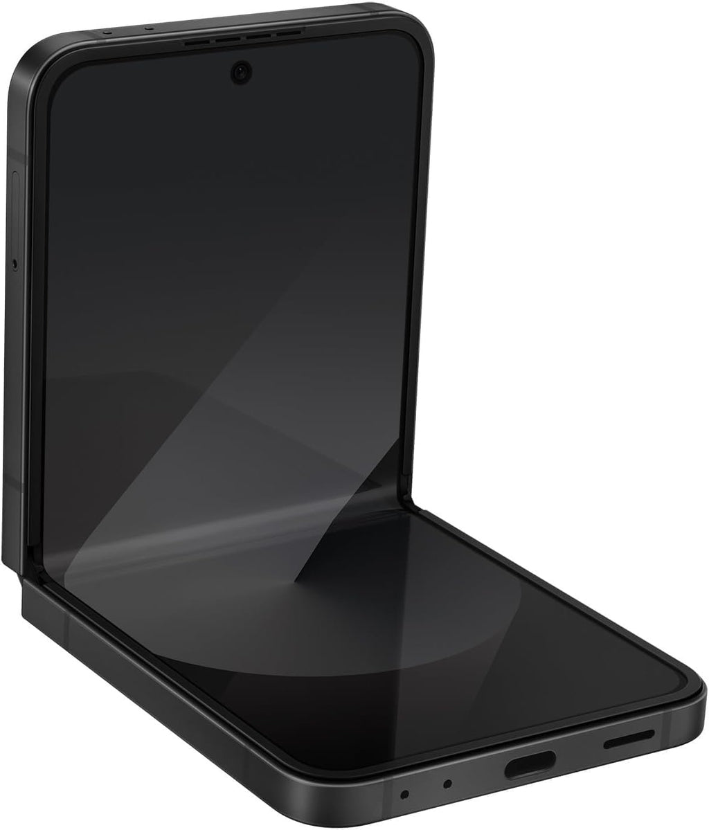 Samsung Galaxy Z Flip6, 256GB, Crafted Black - Unlocked (Renewed)