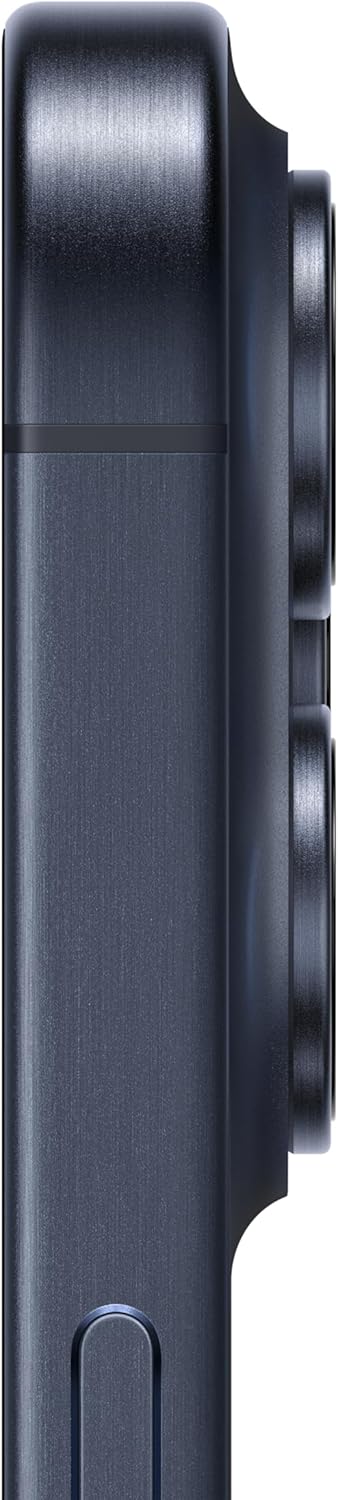 Apple iPhone (Renewed Premium) 15 Pro, 128GB, Blue Titanium - Unlocked