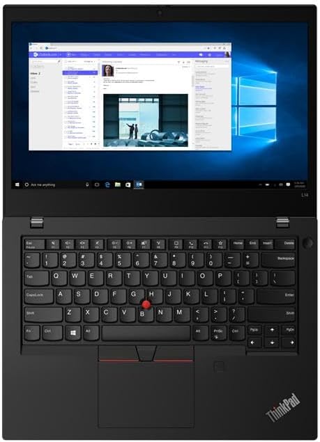 Lenovo ThinkPad L14 Business Laptop, 14" FHD (1920 x 1080) Touchscreen, Intel Core i7-10610U, 16GB RAM, 256GB SSD, Windows 11 Pro (Renewed)