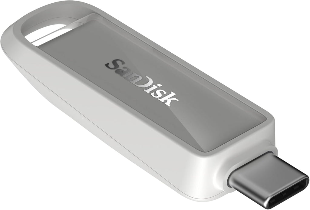 SANDISK 1TB Phone Drive with USB Type-C - for Smartphones, Tablets, and Computers - Up to 150MB/s, USB 3.2 Gen 1 - Arctic White - SDIXS0N-1T00-GN6NE