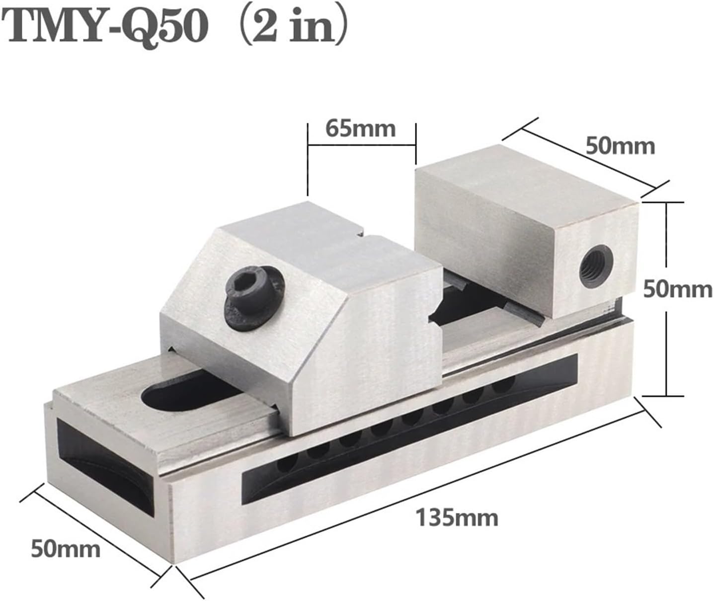 TMY-Q50 Fast Acting Flat Vise Grinding Machine Milling Machine Bench Vise Fixture