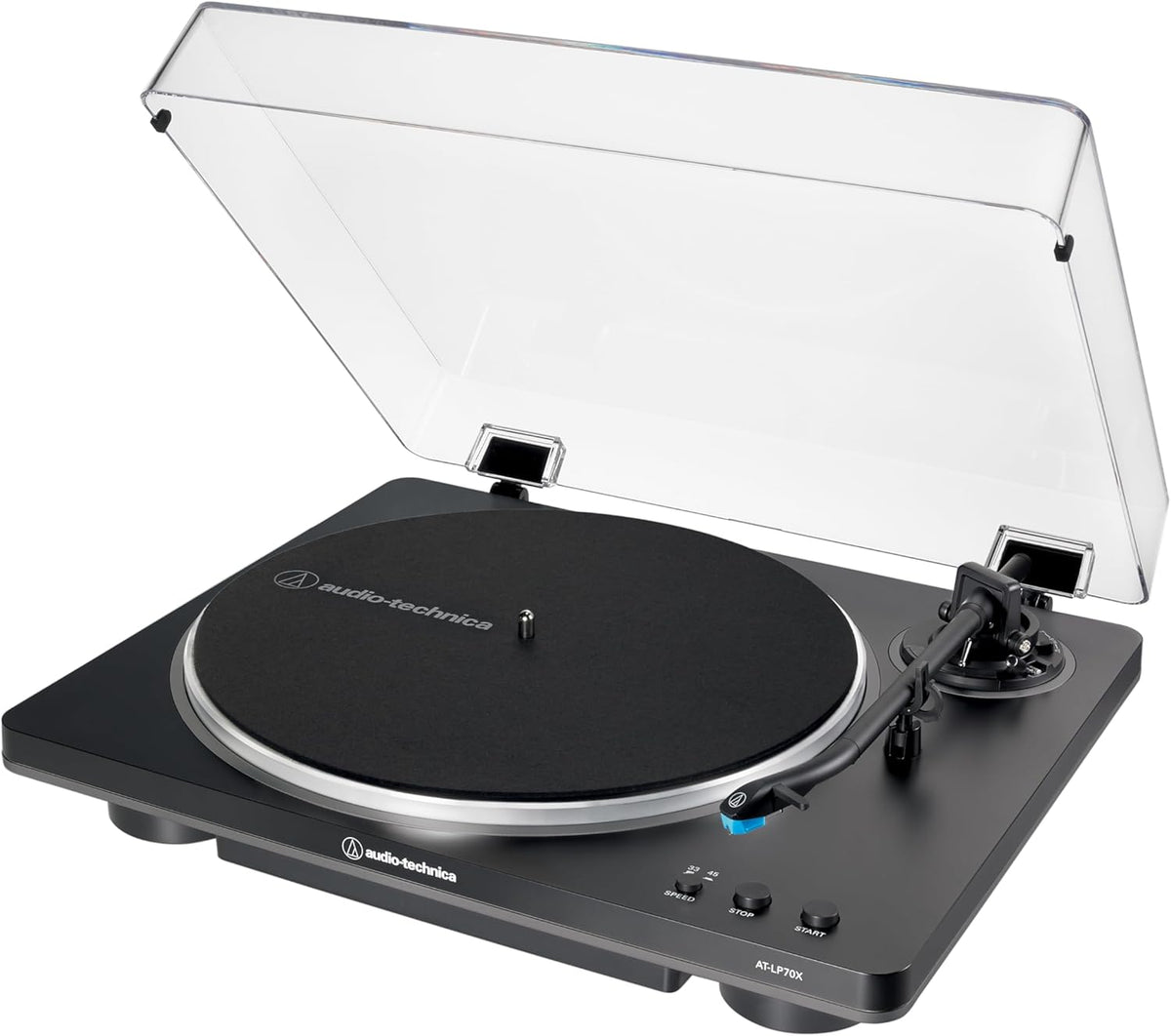 Audio-Technica AT-LP70X Automatic Turntable (Black/Grey)
