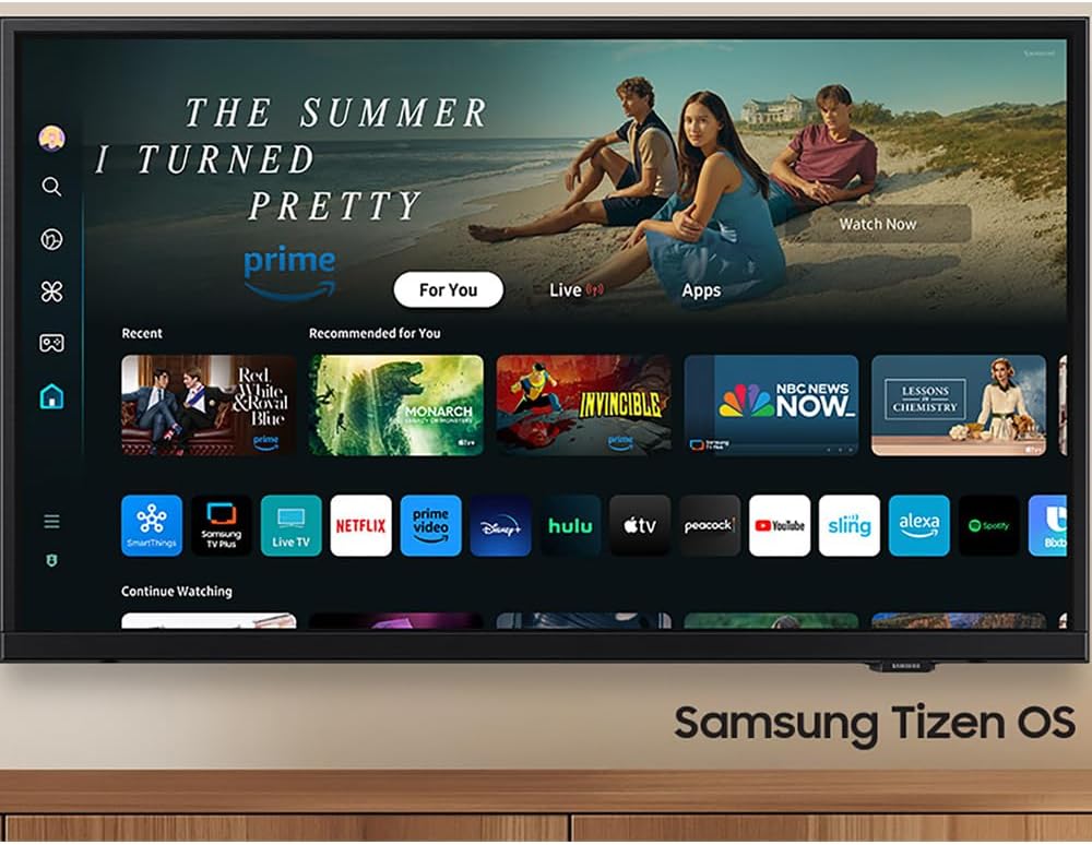 Samsung 32 inch HD H5000F 720P Smart TV (2025) CPS Exclusive 1-Year Protection, 2X HDMI Cables & Deco Gear Complete Home Theater Beginner's Guidebook