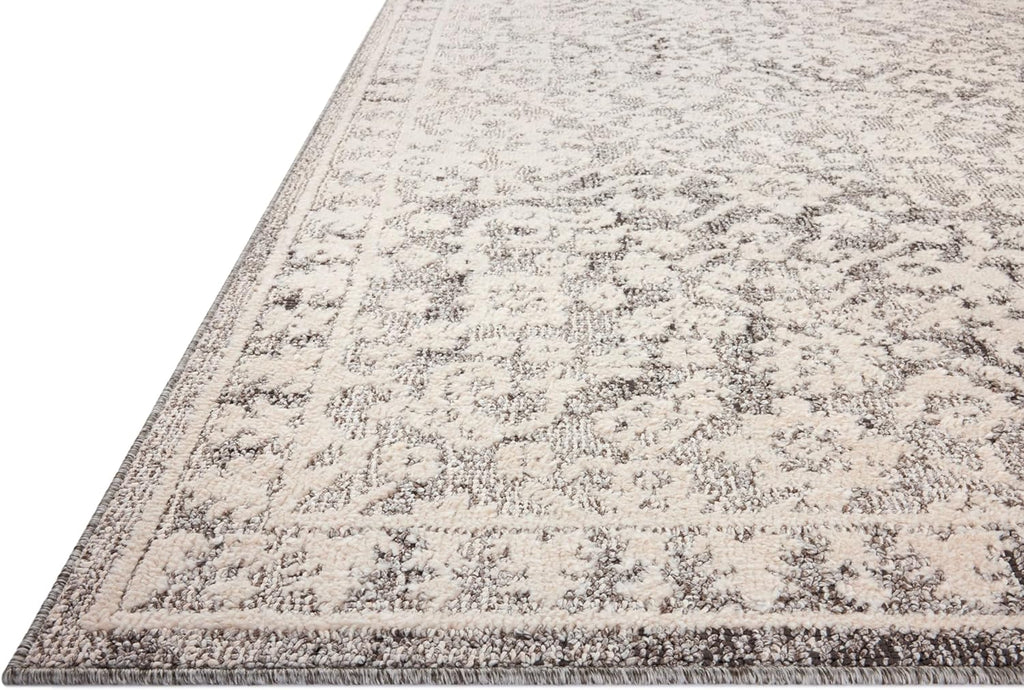 Loloi Magnolia Home by Joanna Gaines Gigi Collection GIG-01 Grey/Ivory 7'-10" x 10' Area Rug