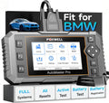 FOXWELL NT510 Pro fit for BMW 2-in-1 Diagnostic Scanner & 12V Battery Tester, Full System Bidirectional Scan Tool with All Reset Services & Battery Registration for BMW/Mini/RR (Lifetime Free Update)