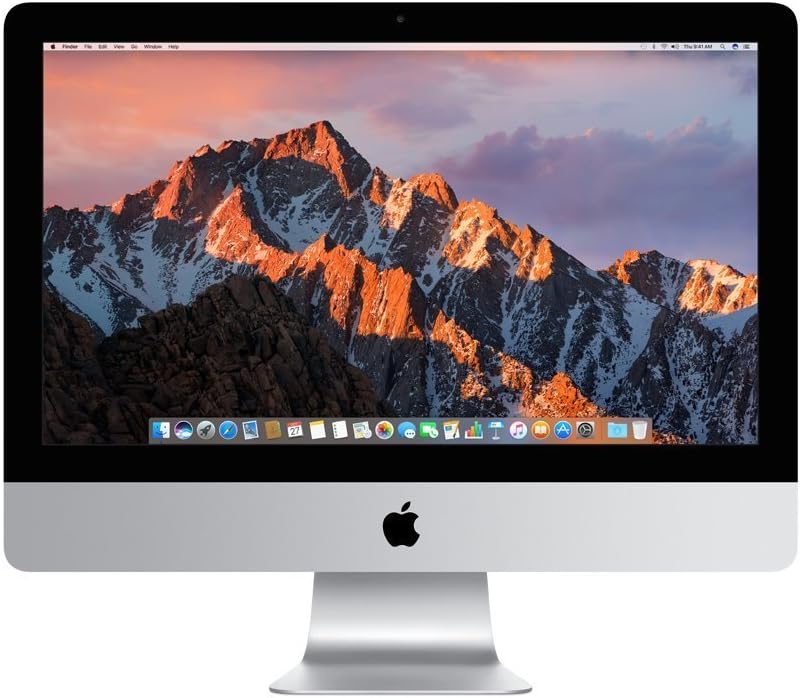 Apple iMac MNE02LL/A 21.5 Inch, 3.4GHz Intel Core i5, 16GB RAM, 1TB Fusion Drive, Silver (Renewed)