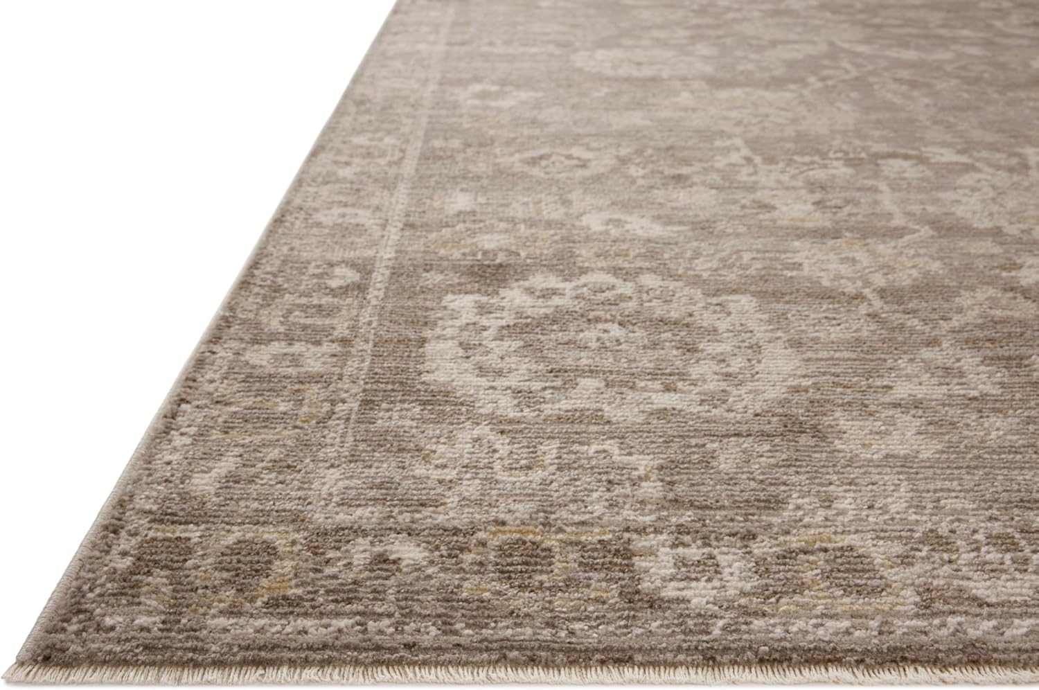 Loloi Magnolia Home by Joanna Gaines Pace Collection PAC-03 Taupe/Wheat 7'-10" x 10' Area Rug