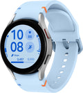 SAMSUNG Galaxy Watch FE 40mm Bluetooth AI Smartwatch w/Fitness Tracking, BIA Sensor, Personalized HR Zones, Heart Rate Tracker, Sleep Monitor, 2024, Silver (Renewed)