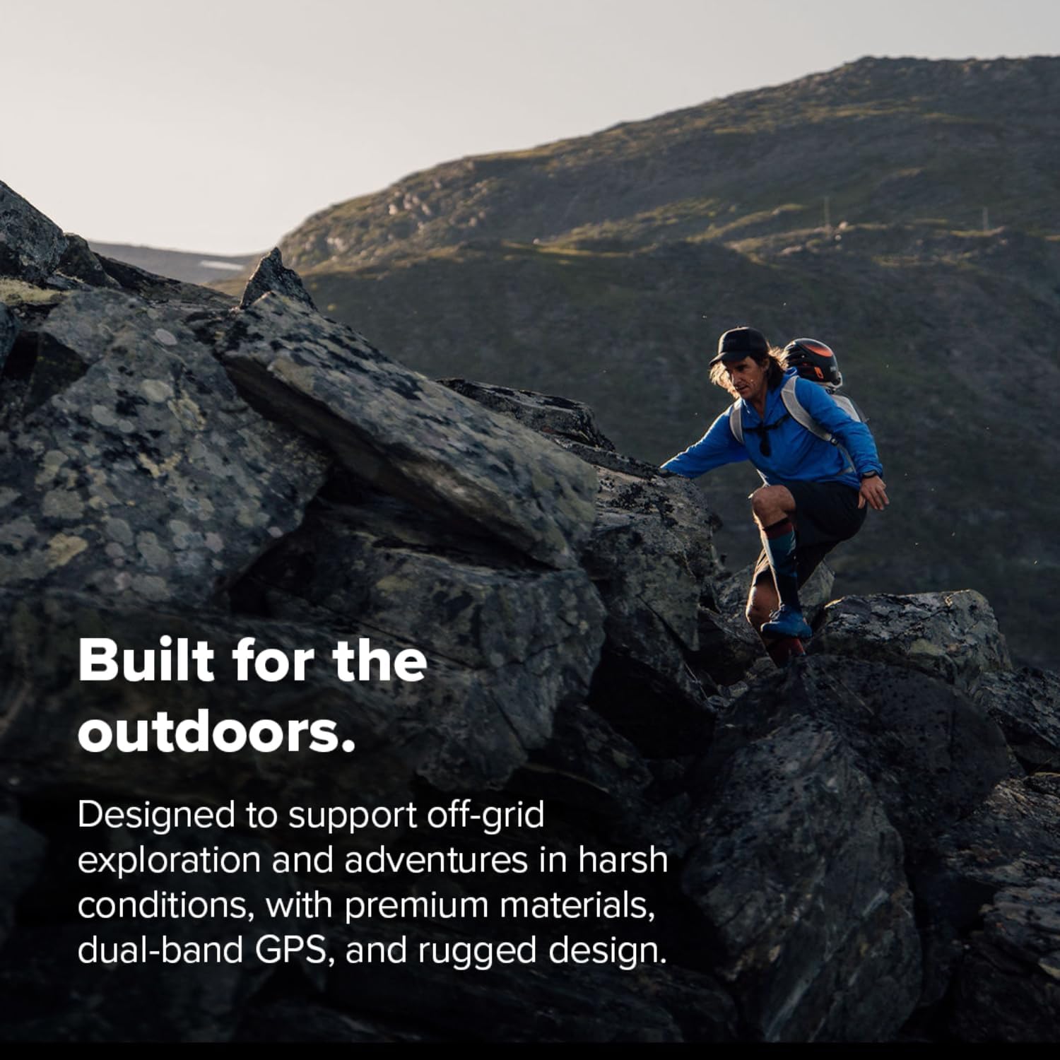 SUUNTO Vertical 2 GPS Sport Watch, Bright 1.5” AMOLED Touchscreen, LED Flashlight, 20-Day Battery Life, Offline Maps, Training Metrics & Recovery Insights, Dual-GNSS, 115+ Sport Modes, Arctic Gray