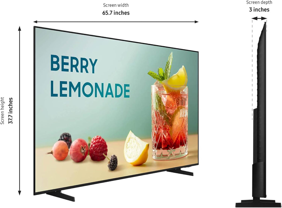 Samsung 75” 4K BEFX-H Business Pro TV, CMS-Compatible Digital Signage (LH75BEFHLGFXGO)