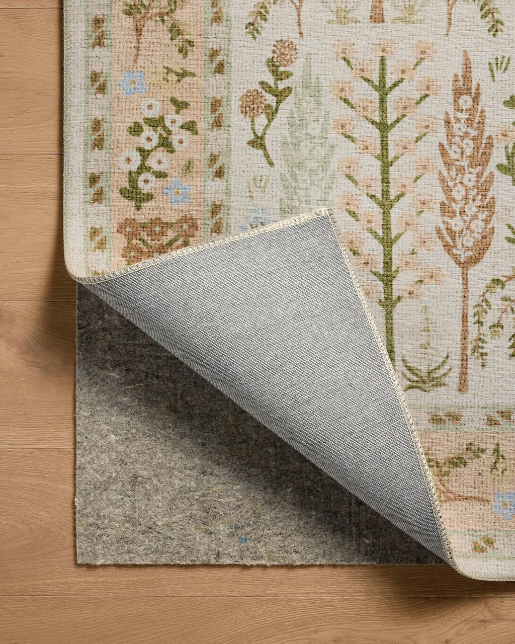 Loloi Rifle Paper Co. Canopy Collection CNP-01 Cream 6'-0" x 9'-0" Area Rug