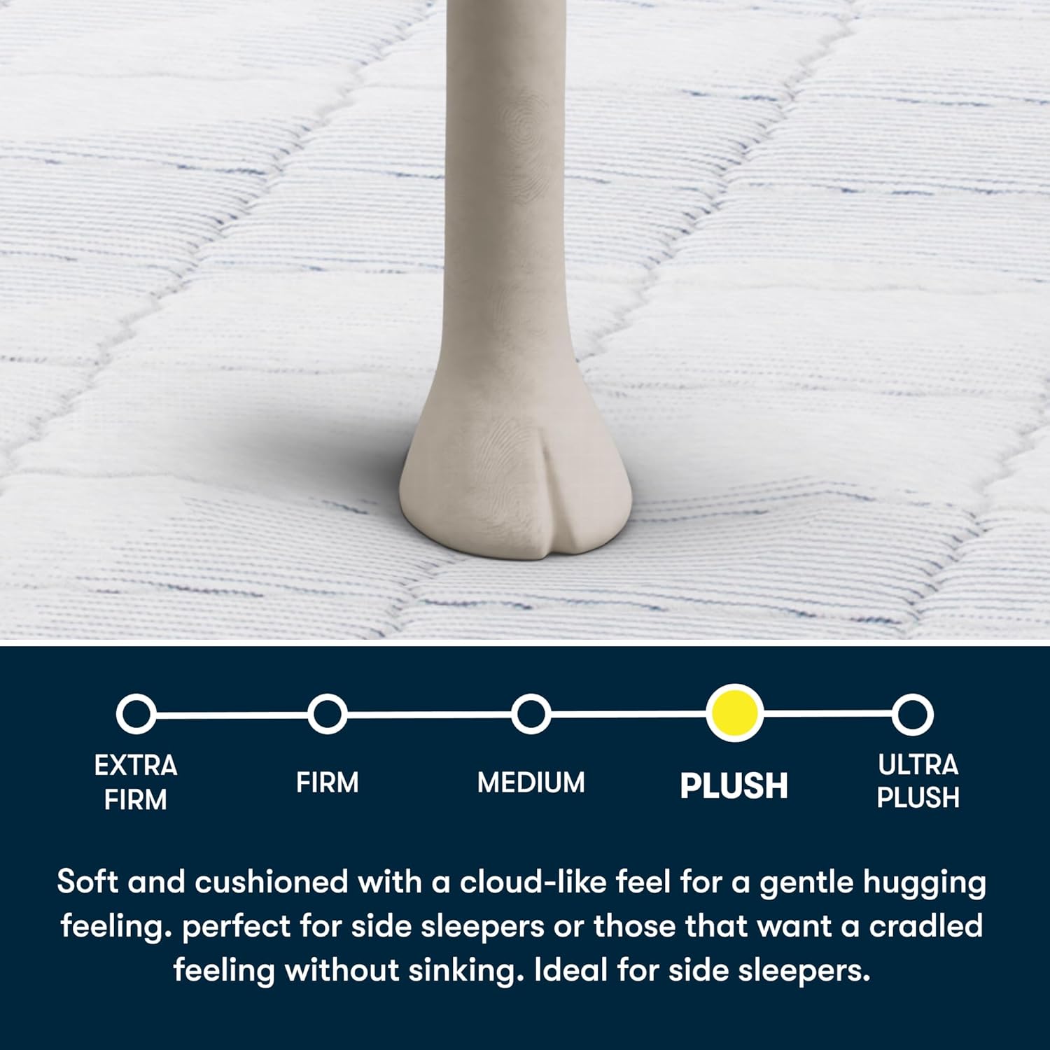 Serta Five Star Mattress Tranquility 12-Inch Plush Pillow Top – King Size – Zoned Support, Pressure Relief, Cooling Comfort – Made in USA – Bed-in-a-Box – 100 Night Trial, 10-Year Limited Warranty