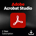 Adobe Acrobat Studio | PDF Software | Create and edit PDF's with AI Insights | 12-Month License | PC/MAC Online Code | Activation Required