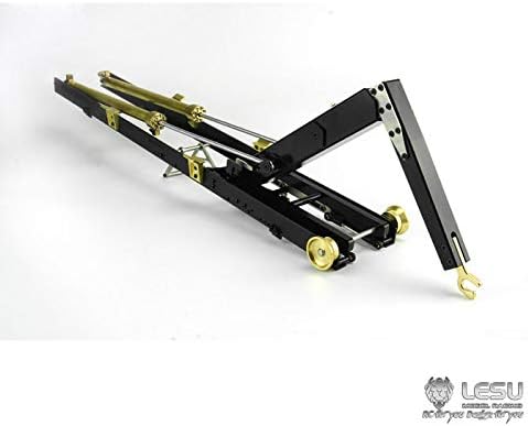 Lesu Metal Hydraulic Rod Lifting Mechanism 88 Dump Rc Truck Tipper 1/14 Tmy