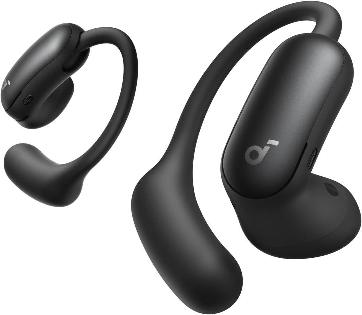 Soundcore AeroFit 2 Pro by Anker, Open-Ear and Active Noise Cancellation Modes, Hi-Res Open Ear Headphones for Commute,Office,Fitness, LDAC, 4-Mic AI Clear Calls, 34H, IP55, Wireless Bluetooth Earbuds