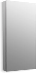 KOHLER K-28030-NA Verdera Medicine Cabinet with Slow-Close Mirror Door & Adjustable Shelves, Rectangular Frame, 20" x 40"
