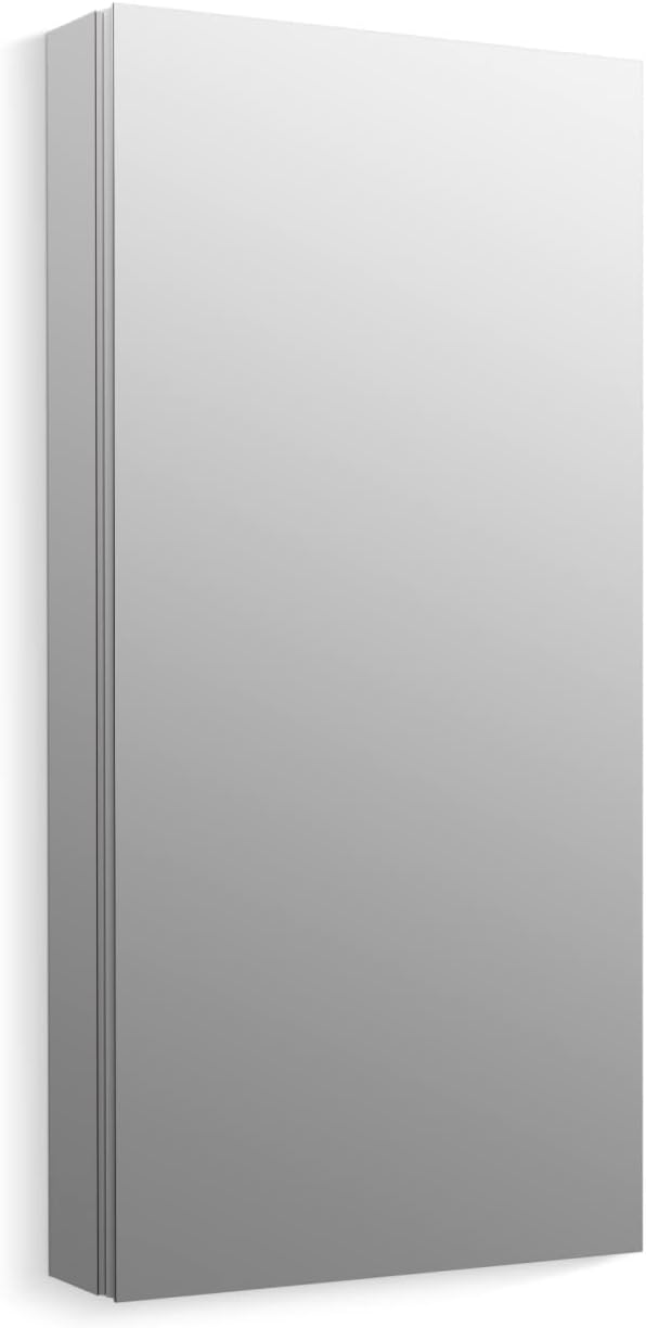 KOHLER K-28030-NA Verdera Medicine Cabinet with Slow-Close Mirror Door & Adjustable Shelves, Rectangular Frame, 20" x 40"