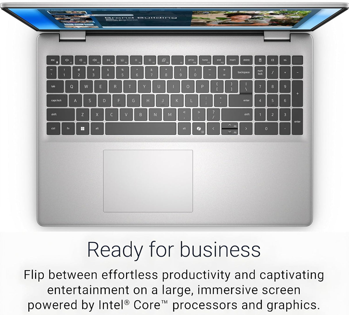 Dell 16 Touchscreen Laptop for Business & Home Student, Intel Core 7 150U Processor, AI Copilot+ PC, 16GB DDR5 RAM, 512GB PCIe SSD, WiFi 6E, Fingerprint, Backlit KB, Office 365, Windows 11 Home