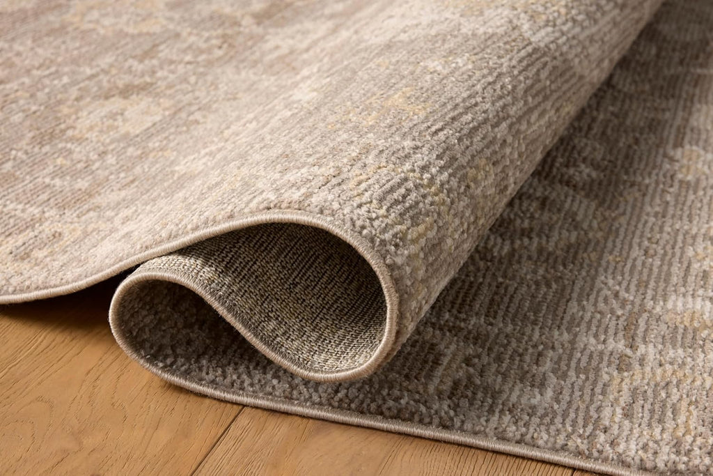 Loloi Magnolia Home by Joanna Gaines Pace Collection PAC-03 Taupe/Wheat 7'-10" x 10' Area Rug