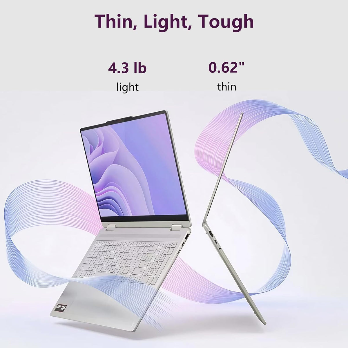 Lenovo Yoga 7 2-in-1 AI PC Laptop | 16" WUXGA IPS Touch | AMD Ryzen AI 5 340 (Up to 50 Tops) | 16GB DDR5 1TB SSD | for Creator Business Professional Wi-Fi 7 Stylus Win11 Pro w/DLCA Accessory