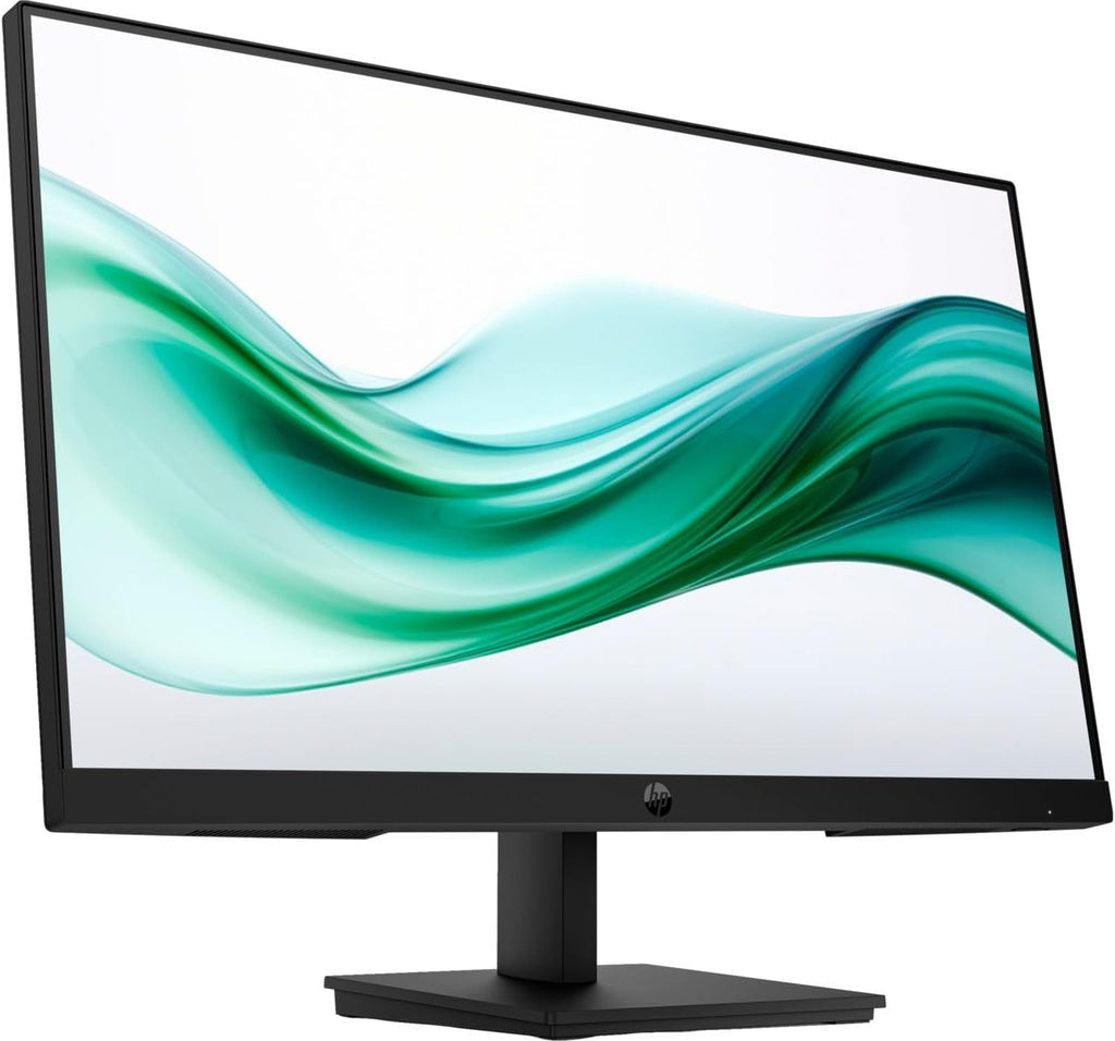 HP 24" Full HD (1920x1080) Computer Monitor Bundle with Docztorm Dock, 75Hz Anti-Glare Display, AMD FreeSync, HDMI, VGA, VESA Mount (100x100mm), Ideal for Home & Business, Black Pack of 2