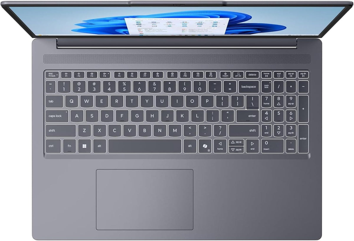 Lenovo IdeaPad Slim 3 Laptop 16" FHD+ Computer for Home Office, Intel 8-Core i5-13420H, 8GB DDR5 RAM, 256GB PCIe SSD, WiFi 6, Bluetooth 5.2, AI Copilot, Luna Grey, Windows 11 Home
