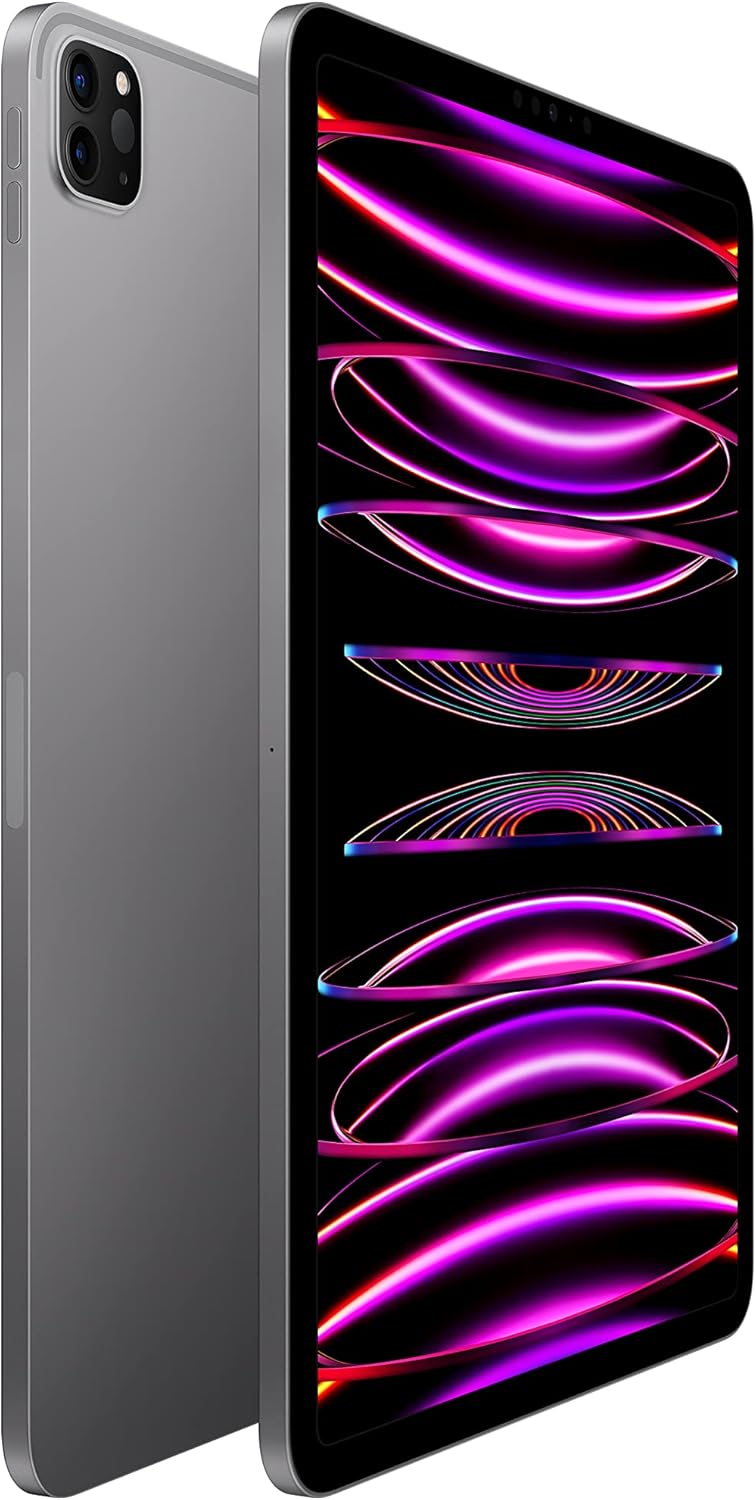 Apple 2022 iPad Pro, 11-inch, Wi-Fi, 256GB - Space Gray (Renewed Premium)