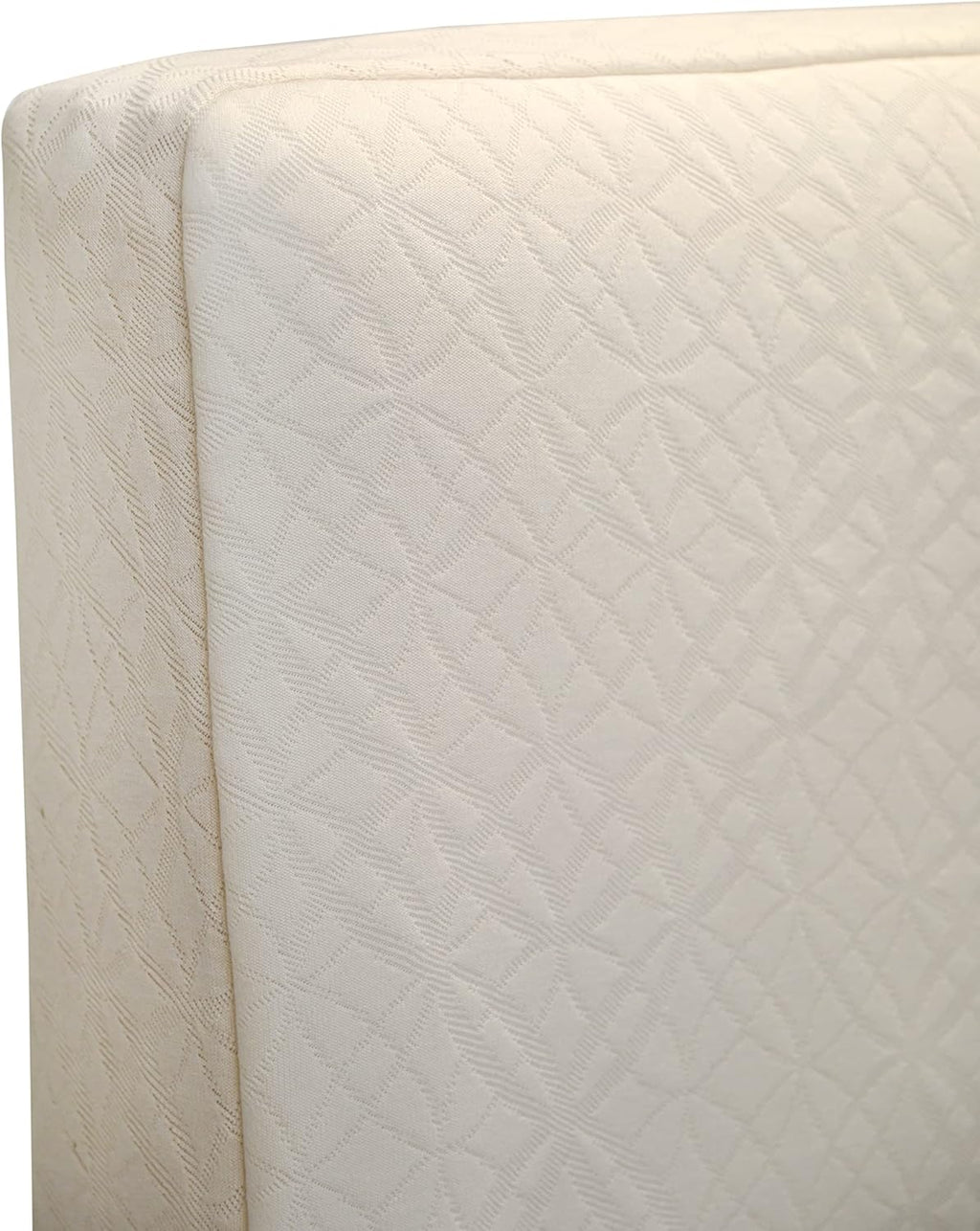 Naturepedic Organic Crib Mattress Cover - Skin Friendly, Breathable & Absorbent Crib Mattress Protector - Removable Mattress Pad for Baby and Toddler Bed - Fitted Ivory
