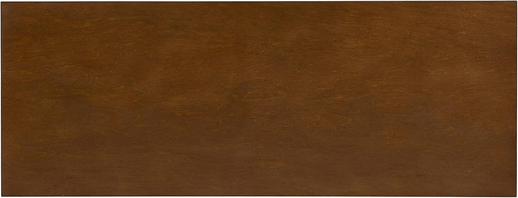 Linon Melissa Mid-Century Modern Walnut Console Table