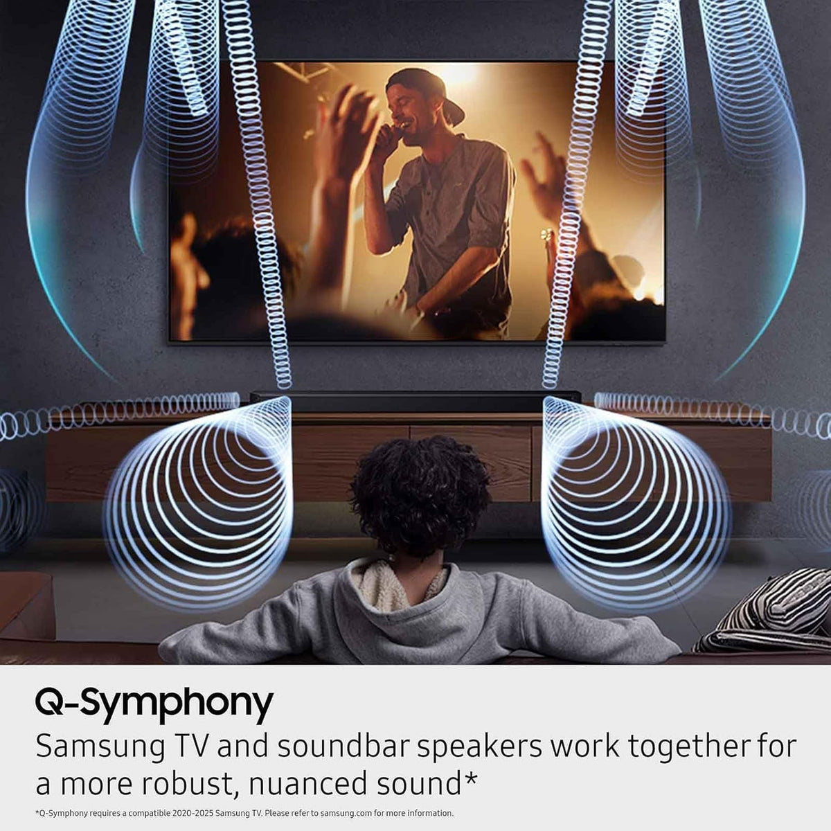 Samsung HW-Q800F 5.1.2ch Q Series Soundbar with Wireless Dolby Atmos, Game Mode Pro & Subwoofer, Q-Symphony, SpaceFit Sound Pro for Home Theater & Gaming