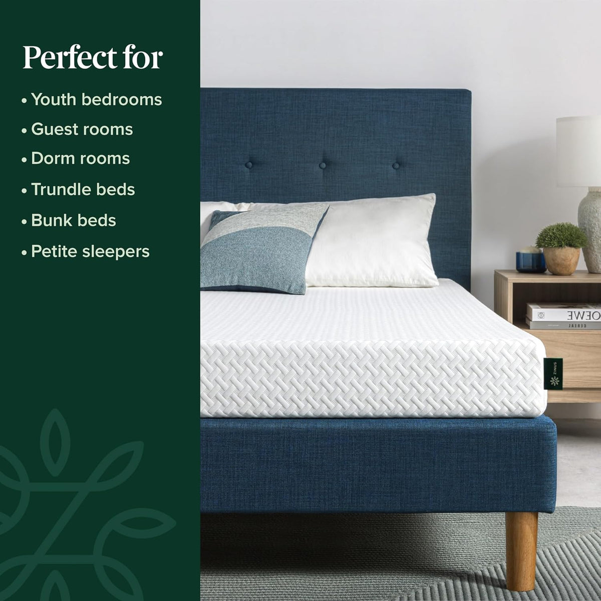 Zinus 6 Inch Full Cooling Essential Memory Foam Mattress NewVersion, Fiberglass Free, Medium Feel, Breathable Cooling Layers, Certified Safe Materials