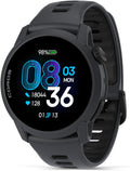 COROS PACE 4 Ultralight Sport GPS Watch, 1.2" AMOLED Touchscreen,19 Days of Daily use, Voice Features, Advanced Training Tools, Accurate GPS, Heart Rate Monitor, Run (Black Silicone)