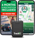 Tracki Pro GPS Tracker for Vehicles – Magnetic Waterproof 4G LTE Car Tracker, Long-Life Battery Up to 7 Months, Unlimited Distance, Hidden Tracking Device (Tracker 6-mo Subscription Incl.)