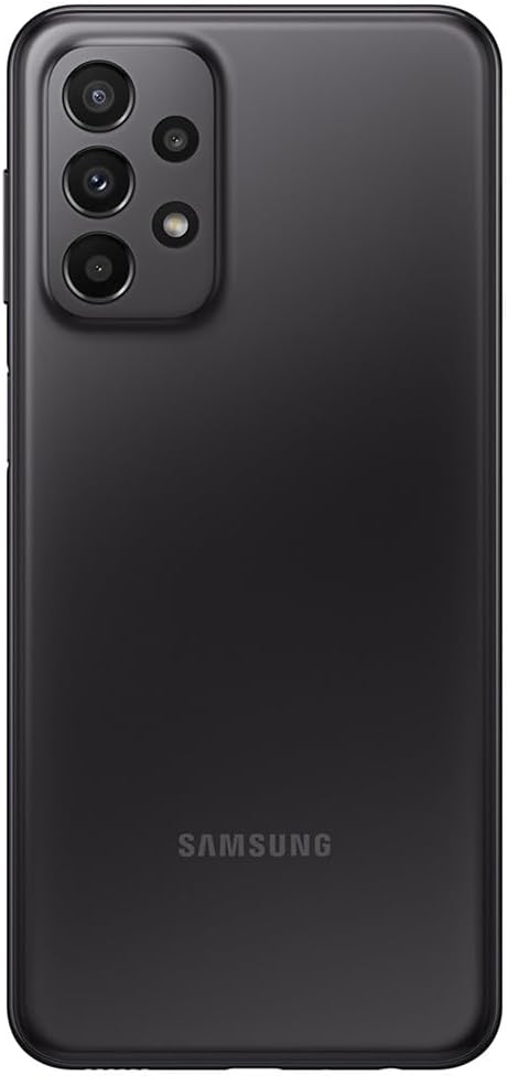 Samsung Galaxy A23 5G, 64GB, Black - Unlocked (Renewed)