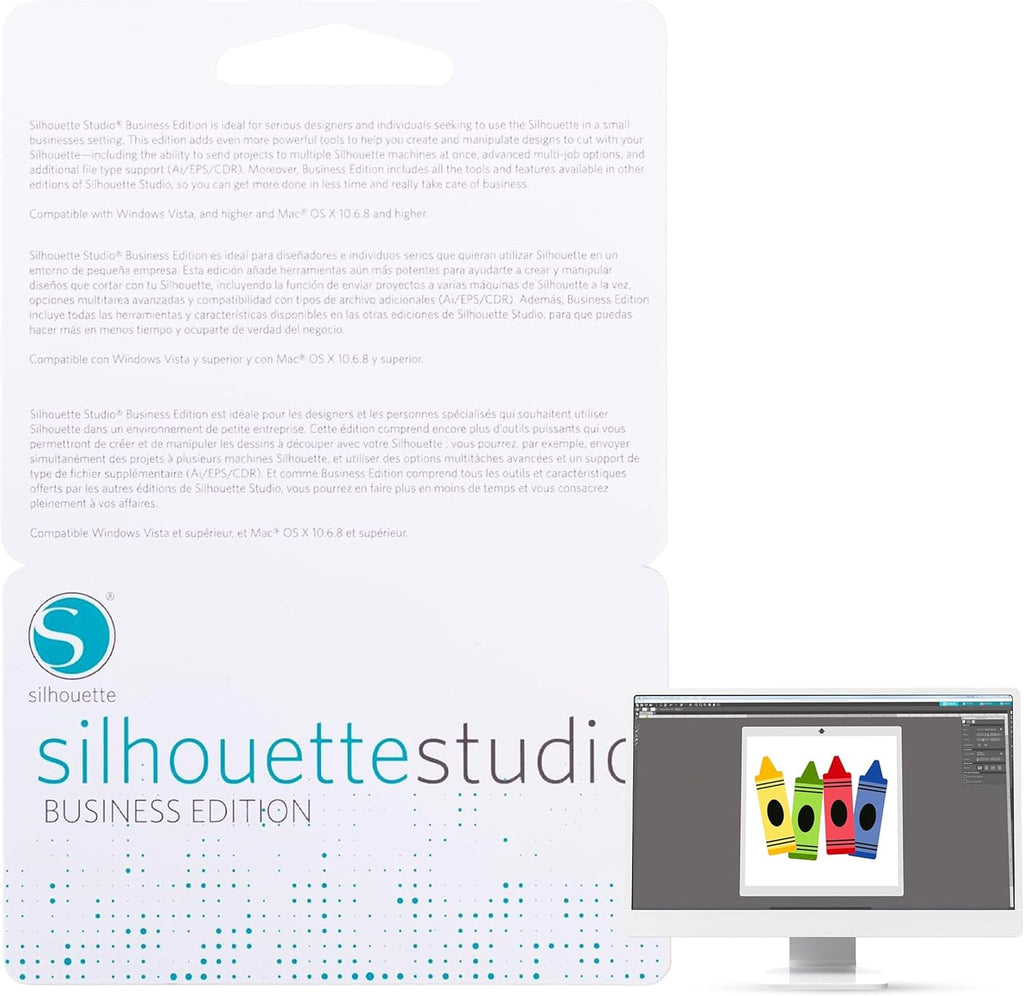 Silhouette America Studio Business Edition Software, Multicolor