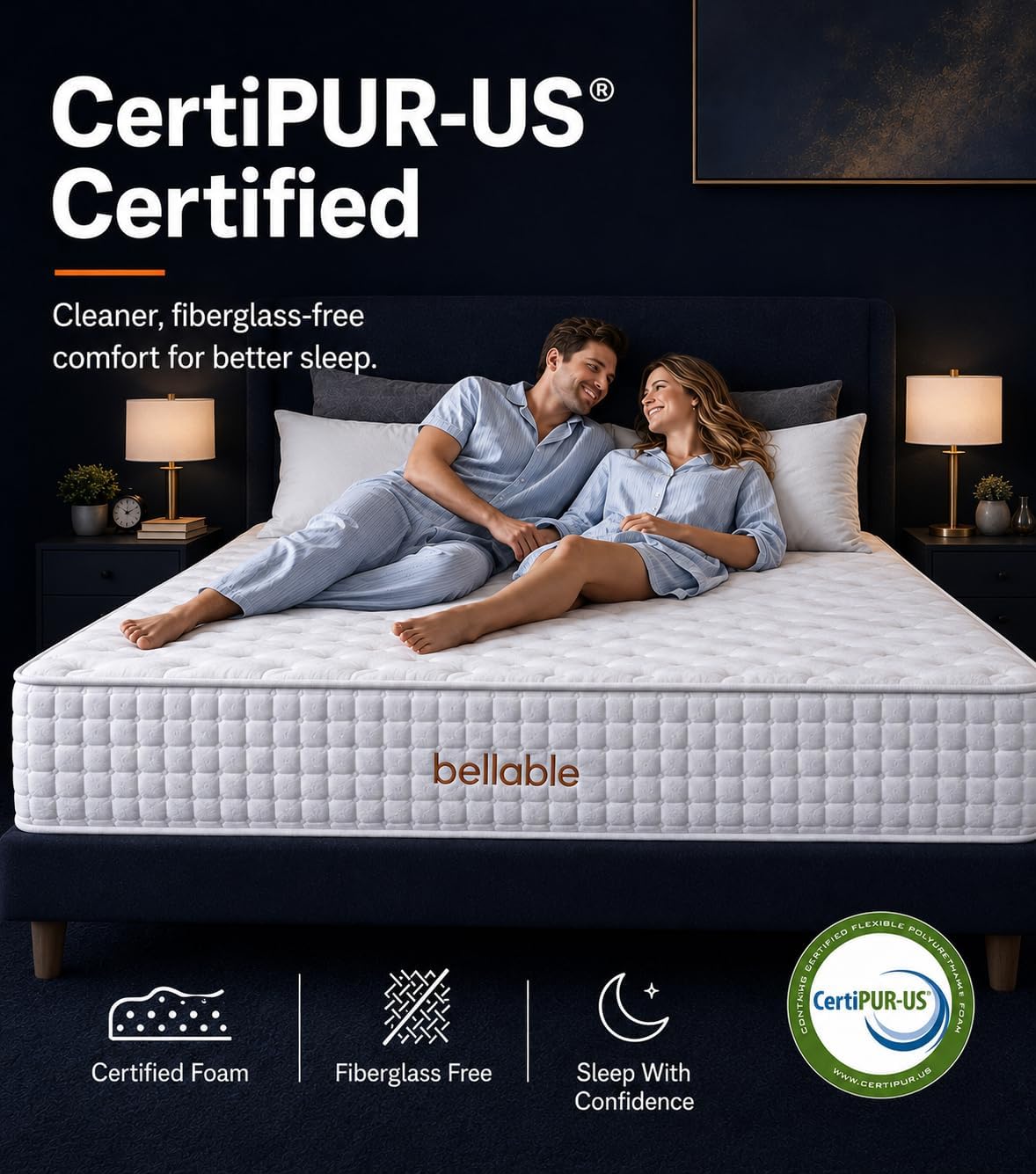 Queen Mattress, 14 Inch Medium Firm Hybrid Queen Mattress Cooling Gel Memory Foam Individually Wrapped Pocket Coils, Excellent Edge Support, Zone Support for Back Neck Pain Relief, Fiberglass-Free