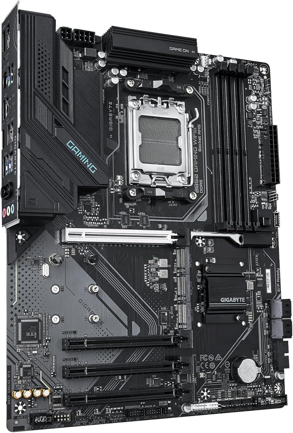MICRO CENTER AMD Ryzen 7 9700X CPU Processor with GIGABYTE B850 Gaming WIFI6 Motherboard (ATX, DDR5, 3X M.2, PCIe 5.0, USB-C, WIFI6)