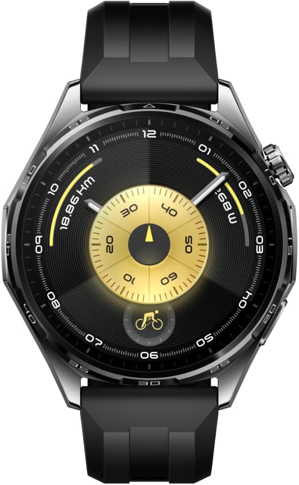 HUAWEI Watch GT 6 Smart Watch, 1.47'' Display, up to 21 Days Battery Life, GPS Smart Watches with 100+ Sports Mode, iOS & Android Compatible, Emotional Wellbeing, Health Monitoring, 46mm, Black
