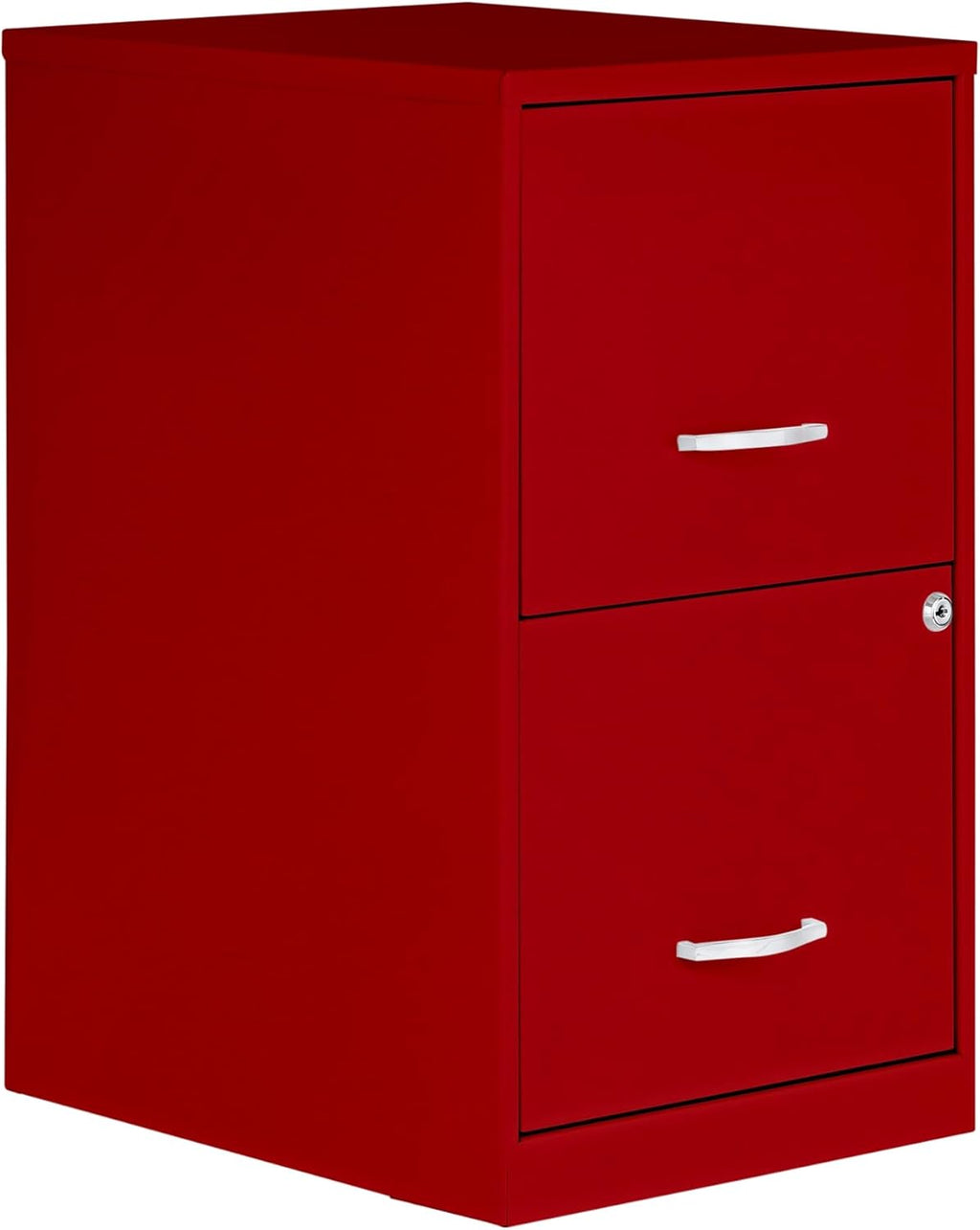 NuSparc 2 Drawer Locking Filing Cabinet | Pre-Assembled Steel Construction | Space-Saving Design is Perfect for Home and Small Office | Letter-Size | Assembled in North America