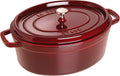Staub Oval Cocotte - 7Qt - Grenadine