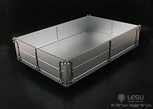 Lesu Rc 280Mm Metal Car Bucket Cargo Box 88 Tractor Truck Model 1/14 Tmy