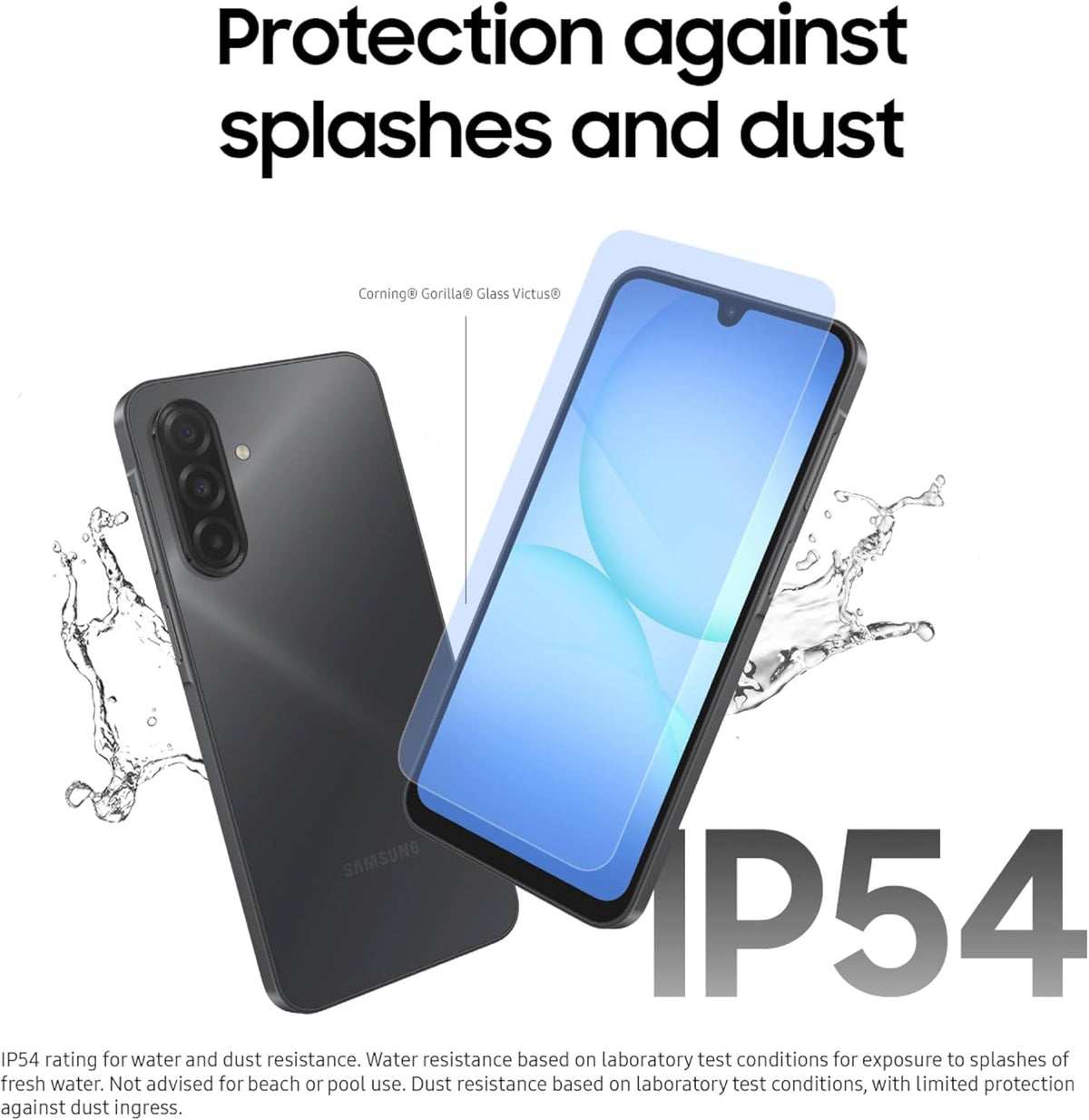 Samsung Galaxy A17 5G Smart Phone, 128GB, Large AMOLED, High-Res Camera, Durable Design, Super Fast Charging, Expandable Storage, Circle to Search, 2025, US 1 Yr Manufacturer Warranty, Black