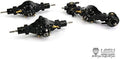 LESU Metal Axles Differential Locks 1/14 RC 6X6 Tractor Truck TMY DIY Model